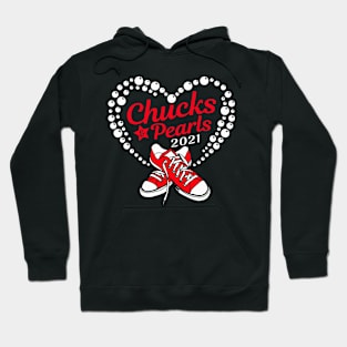 chucks and pearls 2021 Hoodie